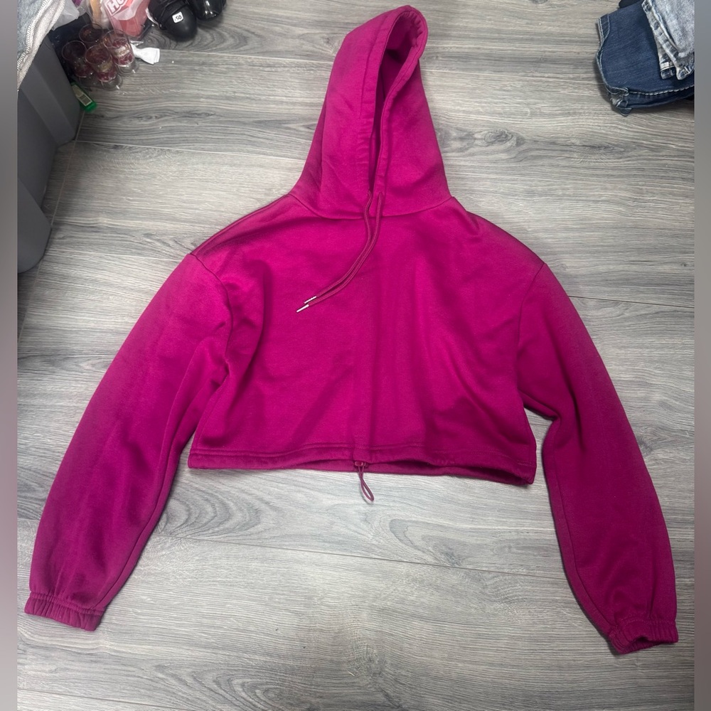 Forever 21 Fuchsia Hoodie